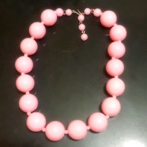 Pink Chunky Necklace